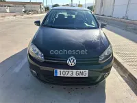 Usado VW Golf VI Advance 122 CV (89 kW) 2009 Negro Utilitario