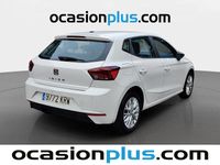 Usado Seat Ibiza Style 95 CV (69 kW) 2018 Blanco Utilitario