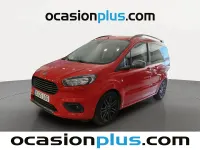 Usado Ford Tourneo Courier Sport 100 CV (73 kW) 2019 Rojo Monovolumen