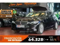 Usado BMW 320 Luxury Line 190 CV (139 kW) 2019 Negro Familiar