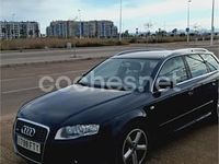 Usado Audi A4 S-Line 170 CV (125 kW) 2007 Negro Familiar