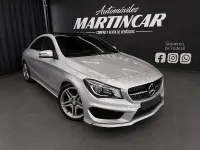 Usado Mercedes CLA250 AMG line 211 CV (155 kW) 2013 Gris / plata Coupe