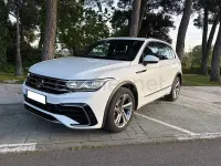 Usado VW Tiguan R-line 150 CV (110 kW) 2022 Blanco SUV