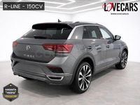 Usado VW T-Roc R-line 150 CV (110 kW) 2022 Gris / plata SUV