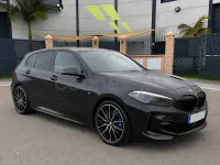 Usado BMW 120 M Sport 190 CV (139 kW) 2021 Negro Utilitario