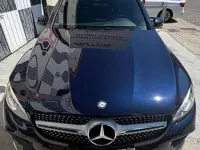 Usado Mercedes GLC250 AMG 204 CV (150 kW) 2017 Azul SUV