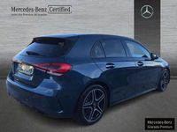 Usado Mercedes A200 AMG line 150 CV (110 kW) 2021 Azul Berlina
