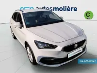 Usado Seat Leon Style 150 CV (110 kW) 2022 Blanco Utilitario