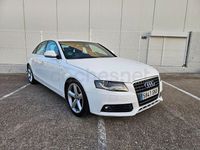 Usado Audi A4 S-Line 160 CV (117 kW) 2009 Blanco Berlina