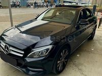 Usado Mercedes C220 Avantgarde 170 CV (125 kW) 2015 Negro Berlina