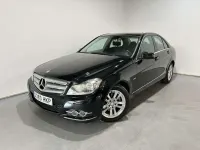 Usado Mercedes C220 Avantgarde 170 CV (125 kW) 2012 Negro Berlina