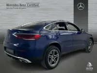 Usado Mercedes GLC300e AMG line 306 CV (225 kW) 2021 Azul brillante SUV