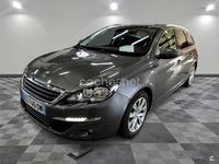 Usado Peugeot 308 SW Active 120 CV (88 kW) 2016 Gris / plata Familiar