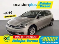Usado VW Golf VII Advance 110 CV (80 kW) 2018 Gris Berlina