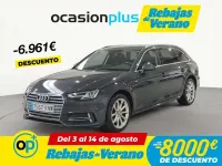 Usado Audi A4 S-Line 170 CV (125 kW) 2018 Gris Familiar