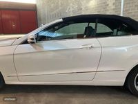 Usado Mercedes E220 170 CV (125 kW) 2014 Blanco Descapotable
