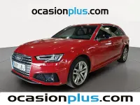 Usado Audi A4 S-Line 150 CV (110 kW) 2019 Rojo Familiar