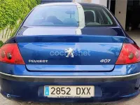 Usado Peugeot 407 136 CV (100 kW) 2006 Azul Berlina