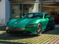 Usado Ferrari Roma 620 CV (456 kW) 2023 Verde Descapotable