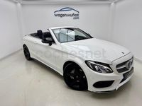 Usado Mercedes C220 170 CV (125 kW) 2016 Blanco Descapotable