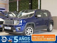 Usado Jeep Renegade Limited 120 CV (88 kW) 2020 Azul SUV