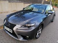 Usado Lexus IS300h Luxury Line 223 CV (164 kW) 2014 Gris / plata Berlina