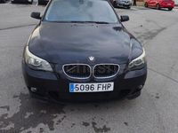 Usado BMW 520 163 CV (119 kW) 2007 Negro Familiar