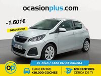 Usado Peugeot 108 Active 82 CV (60 kW) 2017 Gris plata Utilitario