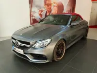 Usado Mercedes C63S AMG 510 CV (375 kW) 2016 Gris / plata Descapotable