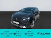 Usado Peugeot 3008 Active 131 CV (96 kW) 2021 Negro SUV