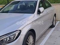 Usado Mercedes C220 Avantgarde 170 CV (125 kW) 2015 Gris / plata Berlina