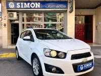 Usado Chevrolet Aveo LTZ 95 CV (69 kW) 2012 Blanco Berlina