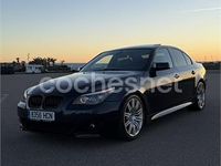 Usado BMW 550 Sport Line 367 CV (269 kW) 2007 Azul Berlina