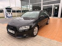 Usado Audi A3 Attraction 105 CV (77 kW) 2009 Negro Utilitario