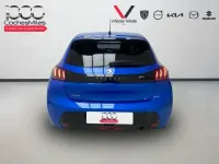 Usado Peugeot 208 Allure 100 CV (73 kW) 2021 Azul Utilitario