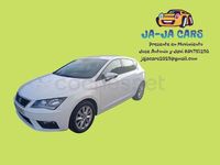 Usado Seat Leon Style 110 CV (80 kW) 2018 Blanco Berlina