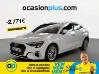 Usado Audi A3 Advanced Plus 116 CV (85 kW) 2022 Blanco Berlina