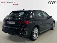 Usado Audi A3 S-Line 116 CV (85 kW) 2022 Negro Berlina
