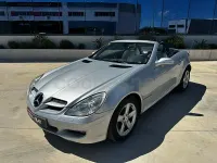 Usado Mercedes SLK200 163 CV (119 kW) 2005 Gris / plata Descapotable