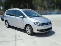 Usado VW Sharan Advance 150 CV (110 kW) 2021 Gris Monovolumen