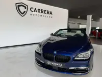 Usado BMW 640 Cabriolet Comfort Edition 313 CV (230 kW) 2016 Azul Descapotable