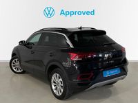 Usado VW T-Roc Life 110 CV (80 kW) 2024 Negro SUV