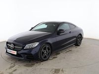 Usado Mercedes C220 AMG line 194 CV (142 kW) 2020 Azul Coupe