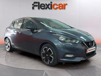 Usado Nissan Micra Acenta 92 CV (67 kW) 2021 Granate Utilitario