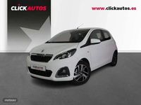 Usado Peugeot 108 Allure 72 CV (52 kW) 2021 Blanco Utilitario