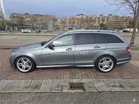 Usado Mercedes C320 Avantgarde 224 CV (164 kW) 2009 Gris / plata Familiar