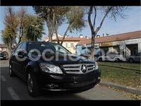 Usado Mercedes C200 Avantgarde 136 CV (100 kW) 2010 Negro Berlina