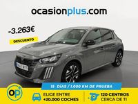 Usado Peugeot 208 Allure 100 CV (73 kW) 2025 Gris Utilitario