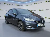 Usado Nissan Micra N-Connecta 90 CV (66 kW) 2018 Gris / plata Utilitario