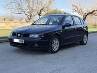 Usado Seat Leon Stella 110 CV (80 kW) 2002 Negro Utilitario